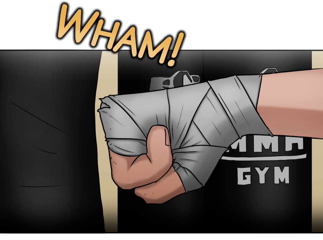 Gym Montage Gone Bad panel 7